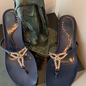 Navy Kenneth Cole sandals